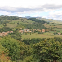 Lierna vista dalla strada che porta a Camaldoli