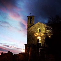 Tramonto sulla Chiesa di San Michele