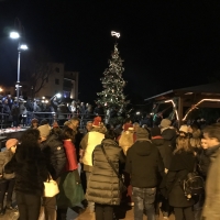 Festa in piazza la Vigilia di Natale 1