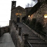 Tramonto sulla Chiesa di San Michele 1