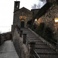 Tramonto sulla Chiesa di San Michele 2