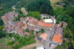 La piazza dall'alto